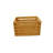 Gracie Oaks Solid Wood Decorative Bin