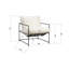 Inska Black Iron Hammock Style Occasional Chair-124176184-124176185