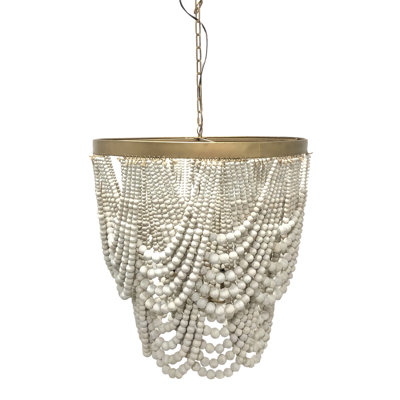 Lustre Nalu - laiton - perles