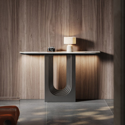 Console en métal de style italien