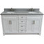 Ensemble de meuble-lavabo double 61 po Mistaya