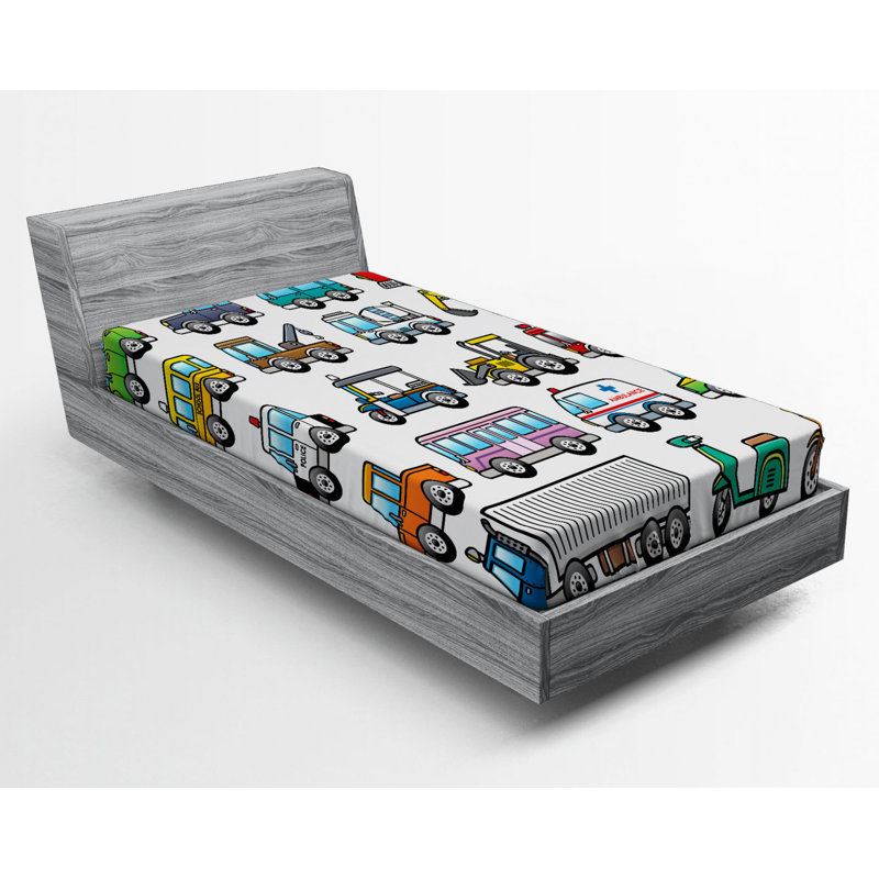 Microfiber Fitted Sheet, Twin Fitted Sheet