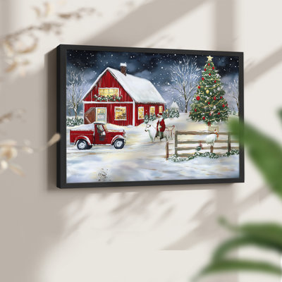 «Chirstmas Art» - DCCL XXXV - Reproduction encadrée - Restickable