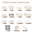 19 - Piece Non-Stick Aluminum Cookware Set-250233643
