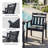 Rectangular 7-Pieces HDPE Outdoor Dining Set All-Weather