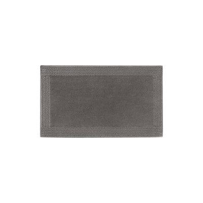 Madison Park Signature Splendor Charcoal 100% Cotton Tufted 3000 GSM Reversible 24x36'' Bath Rug