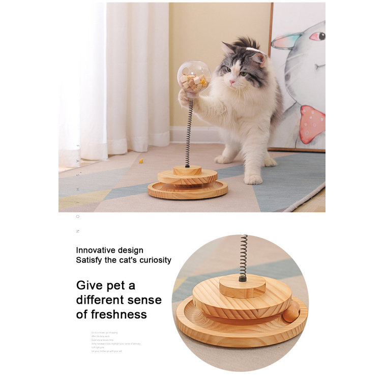 Dog Puzzle Toys Turntable Slow Feeder Food Dispenser Leaking Food Bowl  Slowly Eating Bowl Pet Cat Dog Training Interactive Toy - AliExpress