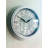 Stylish Decorative Wall Clock, Black & White, 11.8 in Diameter | 100% Plastic with Real Glass Cover, 1.8 in Thick | Perfect for Home, Office, or Kitchen Decor, Modern Design Enhances Any Space-105523356