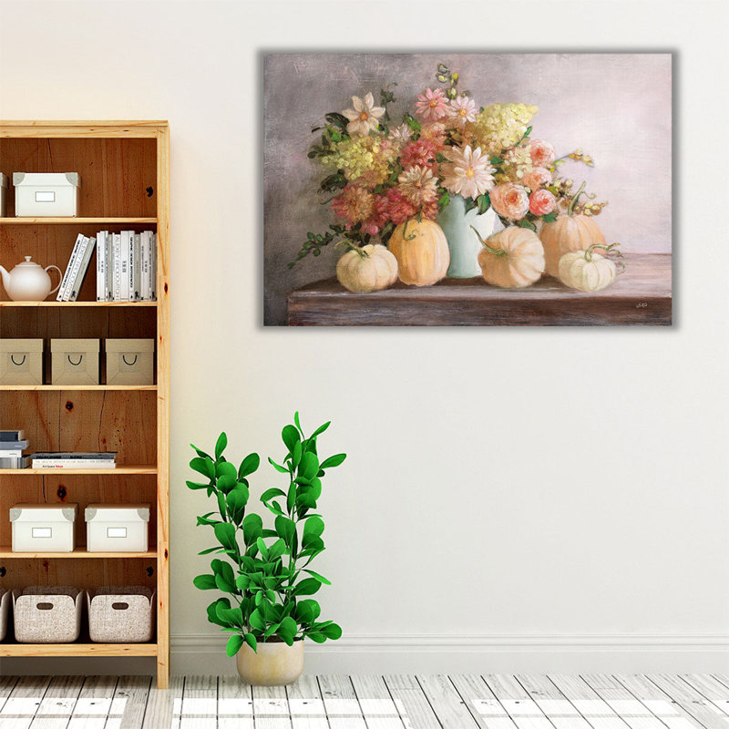 «Harvest Bouquet», reproduction d'art sur toile, H 32 po x l 48 po
