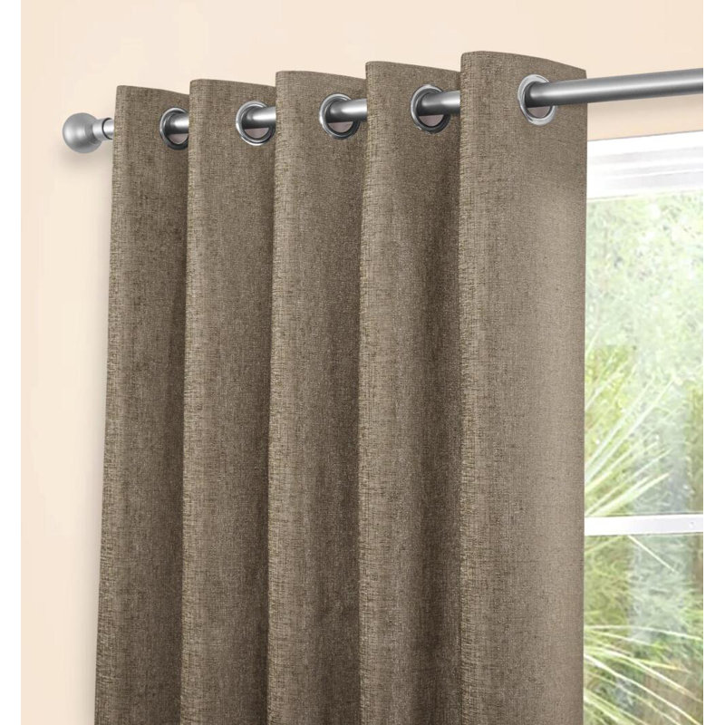 Amberley EARTH EYELET THERMAL, Earth, 229cm Width x 183cm Drop