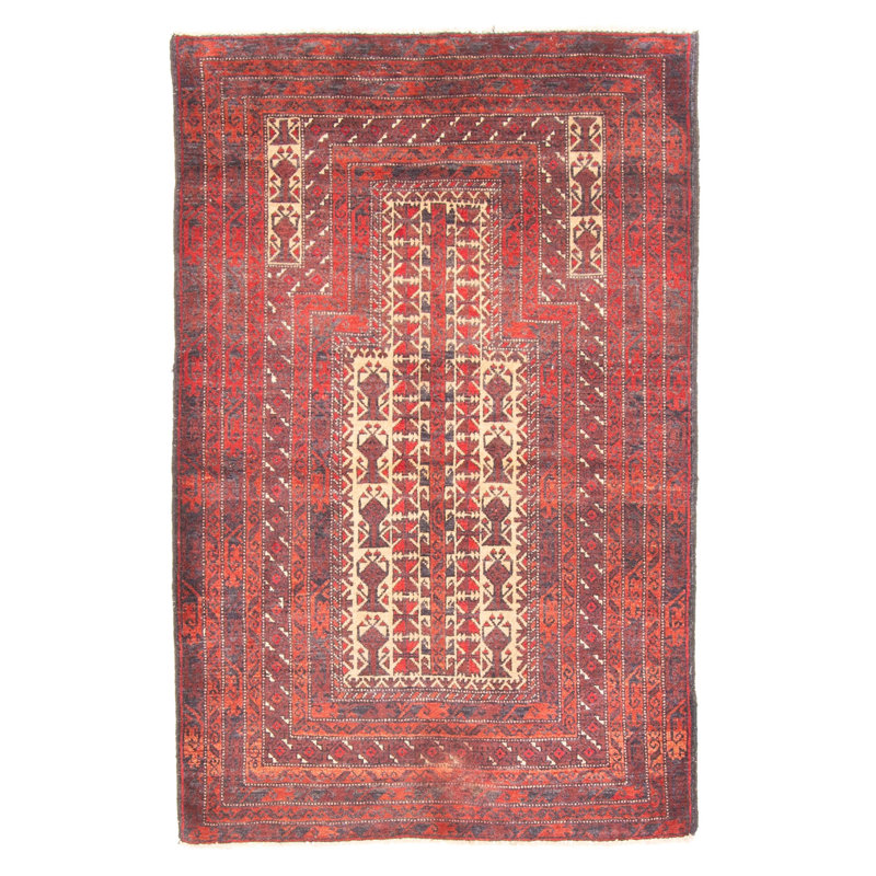 Tapis beige Teimani 3 pi 0 po x 4 pi 8 po