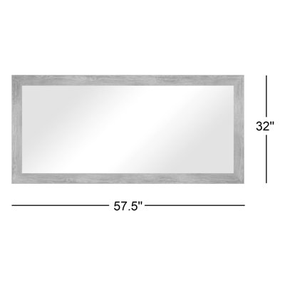 Deweyville Engineered Wood Rectangle Wall Mirror
