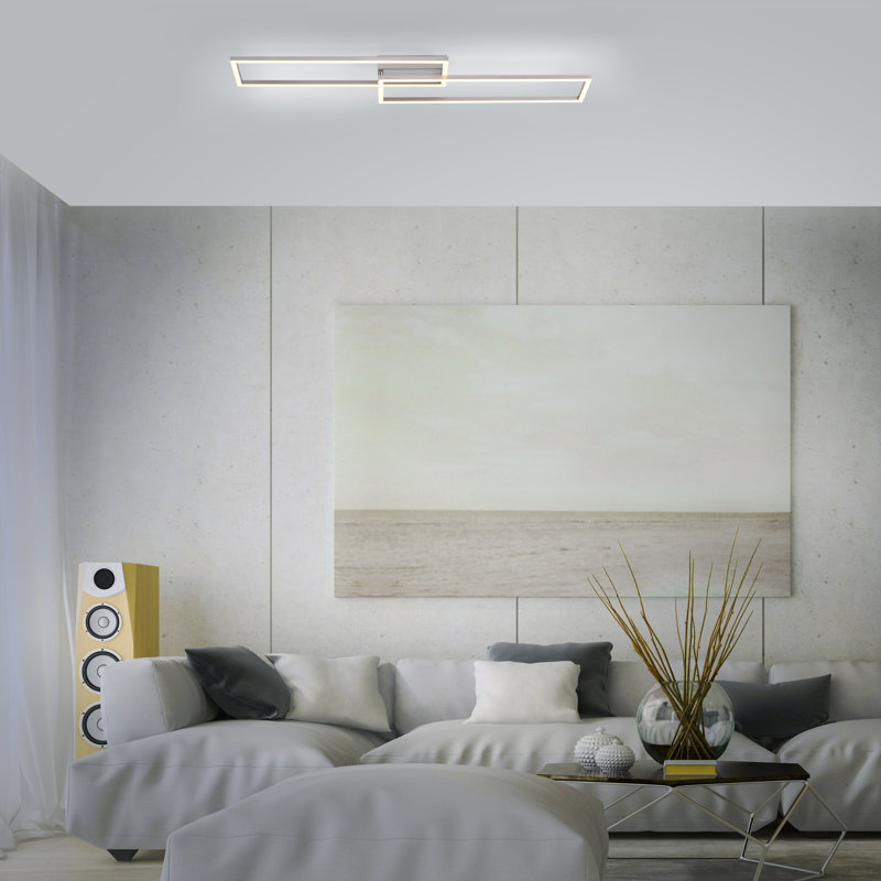 Iven LED Flush Mount, 4cm H x 8cm W x 18cm D.