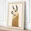 Llama in Profile Japandi - Wrapped Canvas-1835429512-1835429511