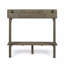 Table de bar d'extérieur en bois d'acacia
