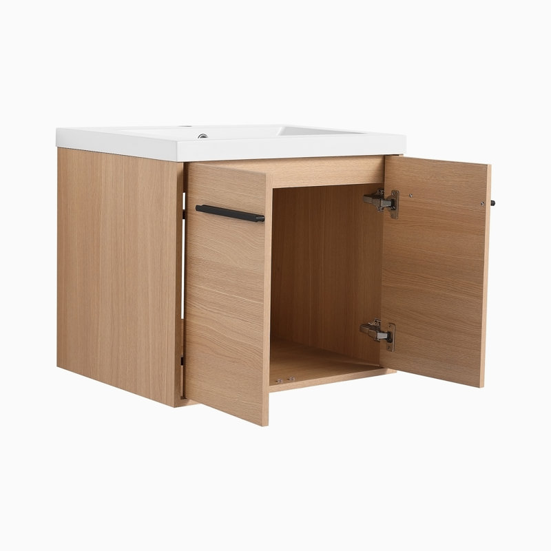 Meuble-lavabo simple avec plateau 23,62 Cahokia