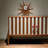 Vertical Striped Contrasting Buffet Table
