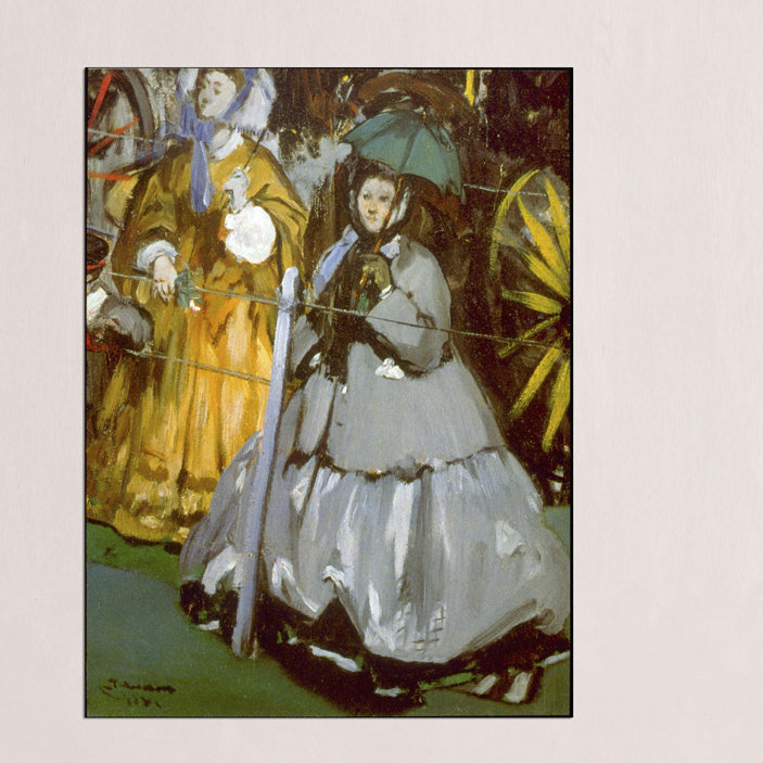 Edouard Manet - Wrapped Canvas Painting, 80cm H x 60cm W x 1.8cm D