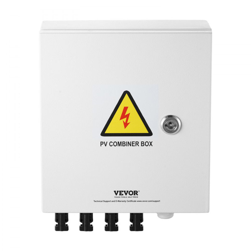 Boîtier de combinaison solaire à énergie solaire 4 cordes 15A pour système de panneau solaire IP65