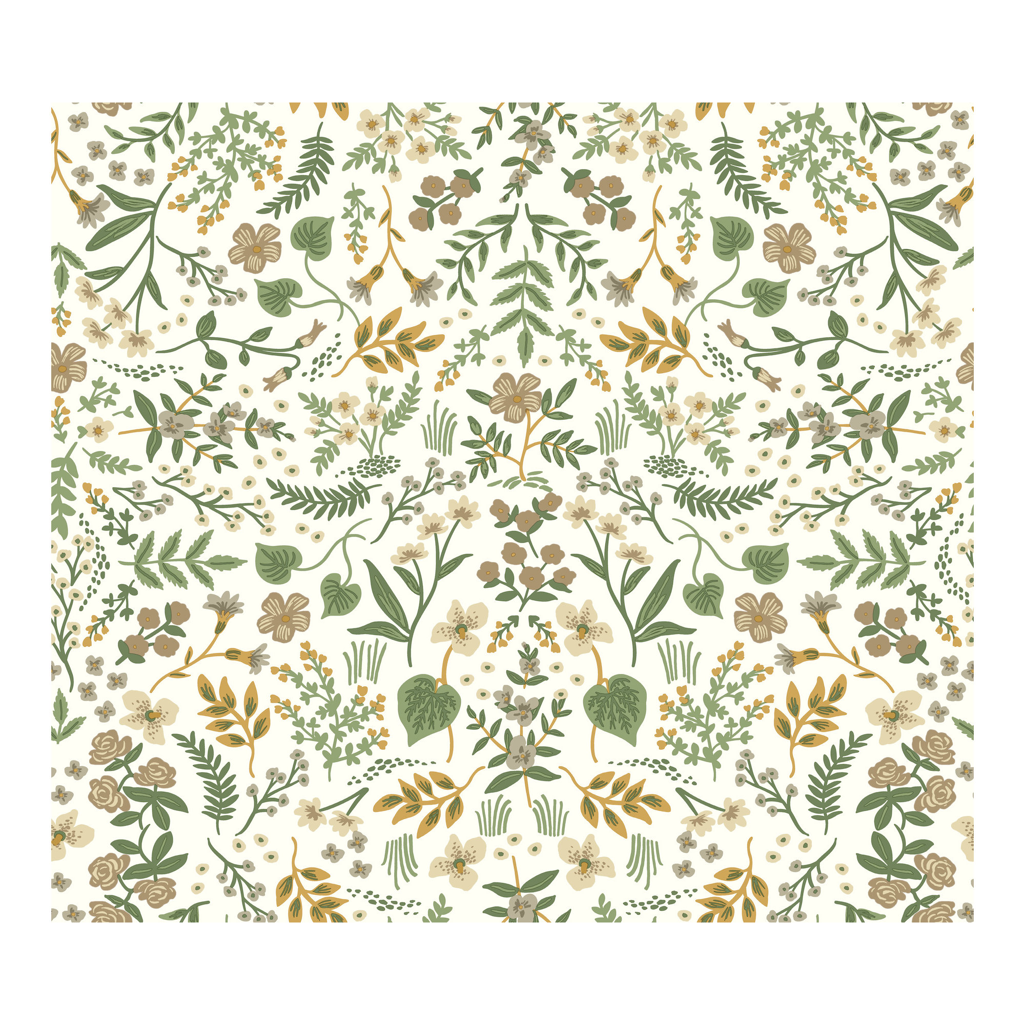 Wildwood Peel and Stick Wallpaper, Green