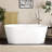 59" Eden Acrylic Freestanding Tub-99322894