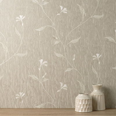 Bellagio Floral Italian Heavyweight Vinyl Wallpaper