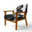 Chaise rembourrée abstraite Minimalisme - fauteuil de méditation noir et blanc minimaliste-516557458
