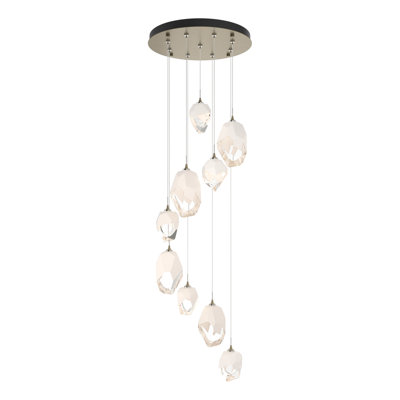 Chrysalis 9 - Light Cluster Geometric Pendant