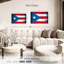 Drapeau portoricain Borges foncé-107692529