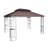 13x10 Outdoor Patio Gazebo Canopy Tent With Ventilated Double Roof And Mosquito net(Detachable Mesh Screen On All Sides),Suitable for Lawn, Garden, Backyard and Deck, Top-110583047-110583046