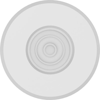 Standard Grayson Bullseye Rosette with Beveled Edge