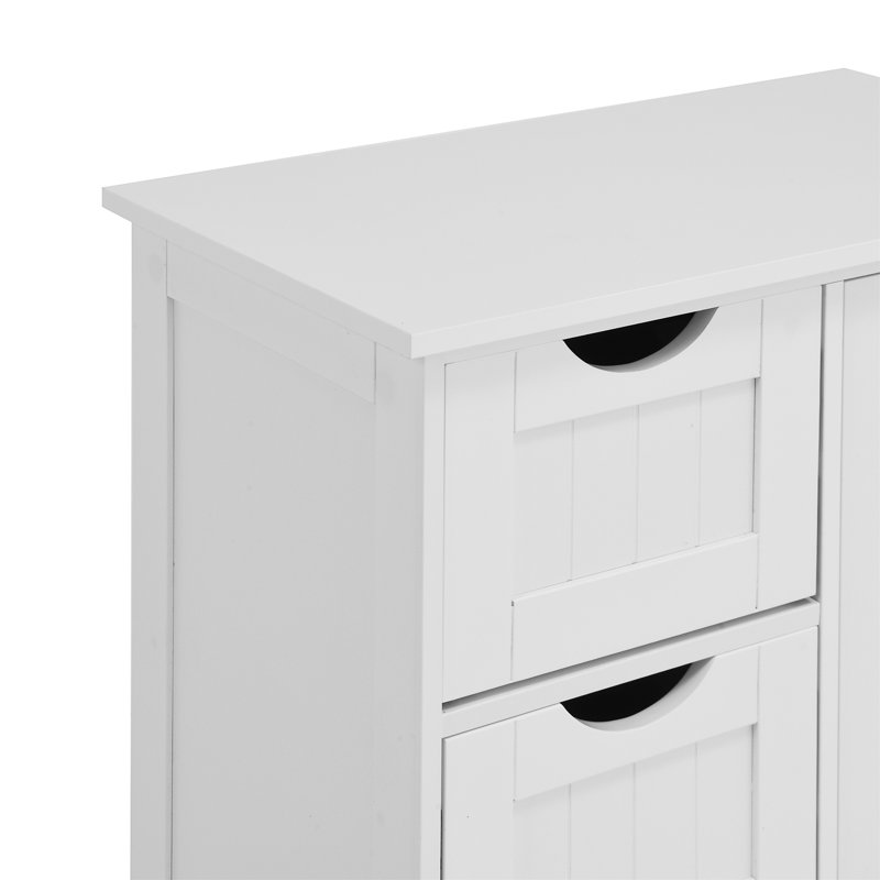 White Bathroom Storage Cabinet