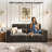 82" Velvet Square Arm Loveseat Sofa, Premium Upholstered Living Room Sofa Couch -1507138521