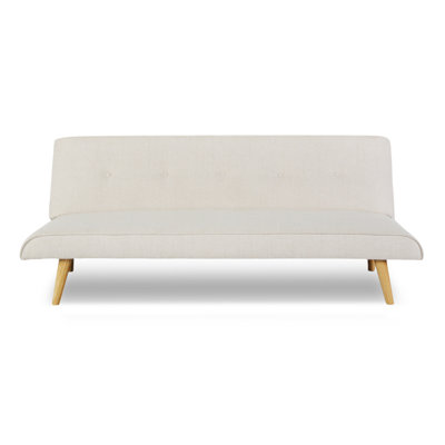 3 Seater Linen Sofa Bed