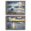 Caribbean Sundown - ensemble de 2 photos sur toile tendues-50698474-50698468