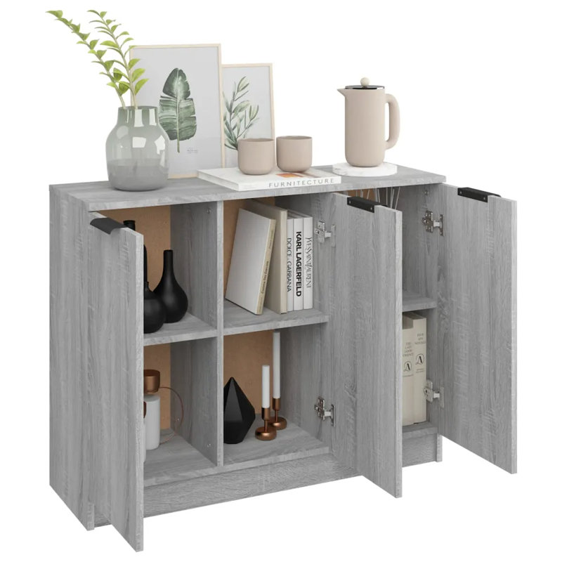 Jahmarri 90.5 cm W Sideboard, Grey Sonoma