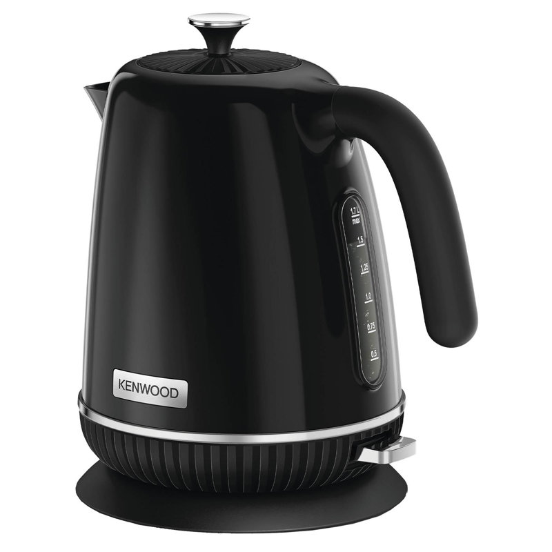 Kenwood Elegancy 1.7L Plastic Electric Tea Kettle, Black