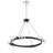 Hornsea 8 - Light Dimmable Wagon Wheel Chandelier