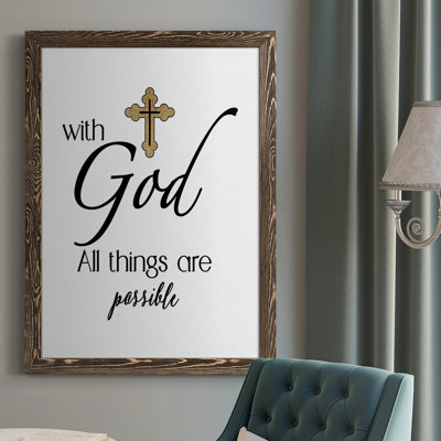 " All Things Possible Gold "