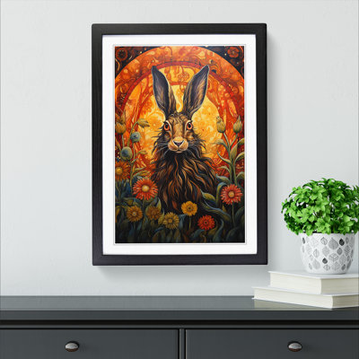 Hare Renaissance - Framed Print