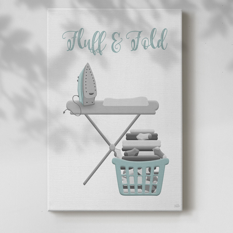 Fluff and Fold - Cavas enveloppés de galerie, H 60 po x l 40 po