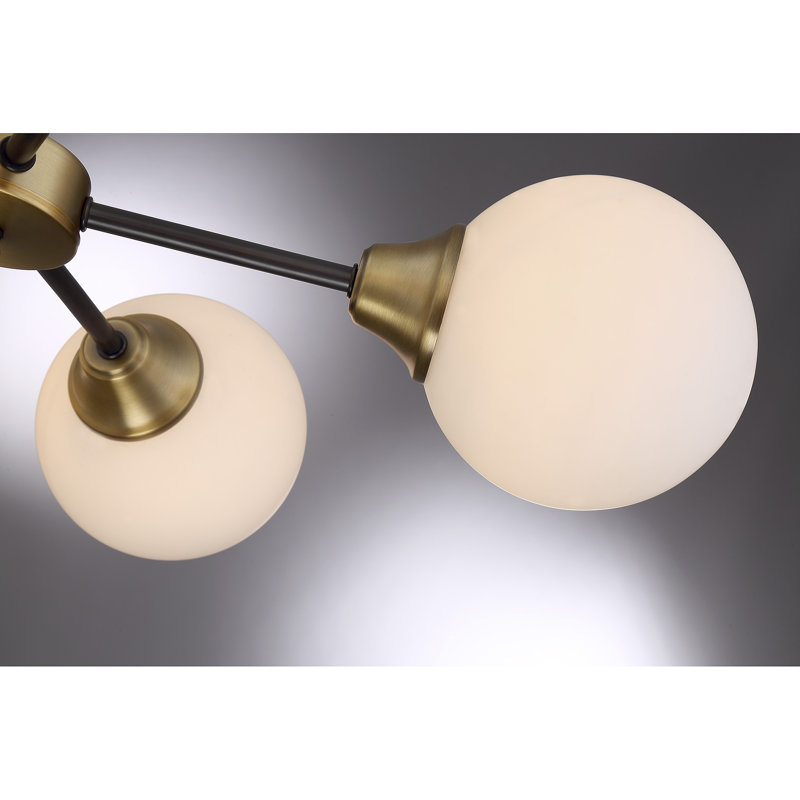 Lustre sphérique Spoutnik à 5 lumières Hallas