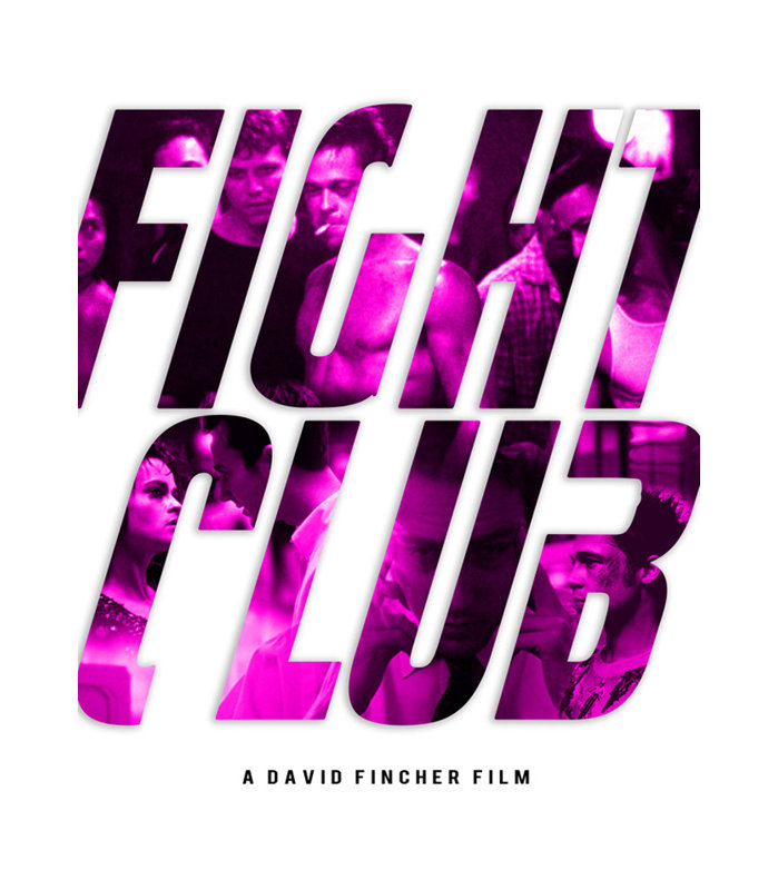 Fight Club, 40" H x 28" W