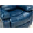 Charlotte Navy Blue Leather Gel Recliner-1471808850-1471808851