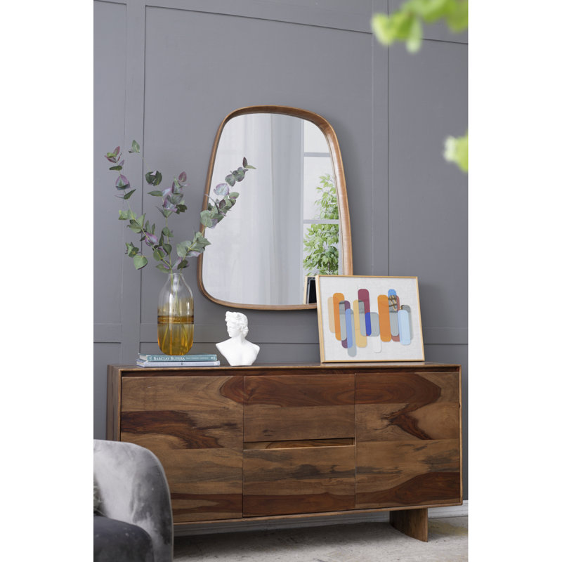 Miroir mural 27 po x 37 po Irrgeular