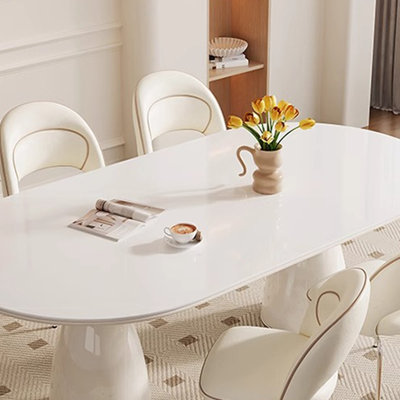Vintage cream style Holy Grail table and chair