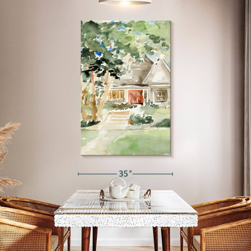 Lilie Country House I, 51" H x 34" W