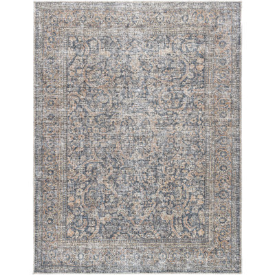 Vivir x Livabliss Lorelai Slate Machine Washable Area Rug