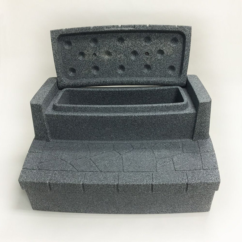 Deluxe Storage Step, Graystone