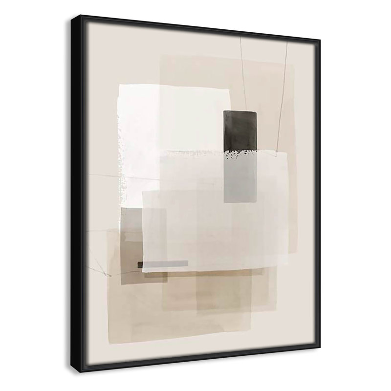 «Mystical Momentum II» par Hazel J, Cadre flottant noir, Pas de tapis, H 15,5 po x l 12,5 po x P 2 po